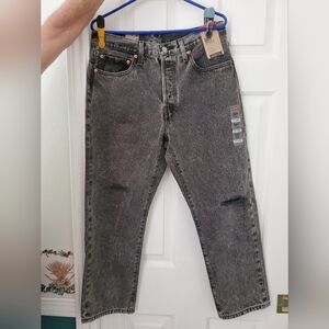 Levis 501 Cropped Jeans